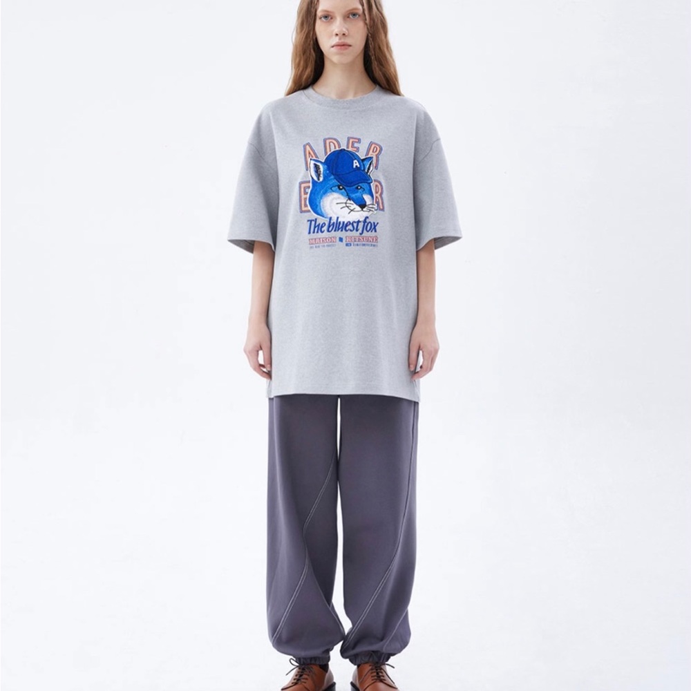 Unisex. Limited Ed. ADER ERROR x MAISON KITSUNÉ 4th Collection ‘The Bluest Fox’
